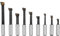 Mini-Drehmaschine, Bohrstangen-Set, Metalldrehmaschine, 9-teilig, 12 Mm F1-Schaft-Set, Bohrstangen-Set, Hartmetall-bestückte Stangen