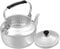 Cabilock Aluminium Tea Kettle Water Boiler Pot 1L Stovetop Teakettle Metal with Removable Infuser for Home Kitchen Restaurant Hotel