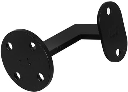 Homoyoyo Staircase Handrail Bracket Railing Brackets for Handrail Stair Rail Bracket Hand Rail Holders Metal Handrail Bracket Stair Railing Supports Handrail Fixator Stainless Steel