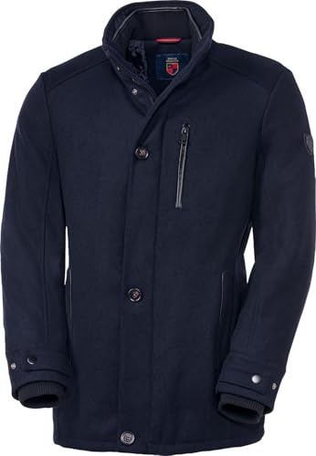 Royal Spencer Winterjacke/Herbstjacke für Herren, wärmender Mantel aus edler Woll-Mix Qualität, hochwertige Outdoorjacke mit Stehkragen, ideal als Wintermantel, Gr. 48-60