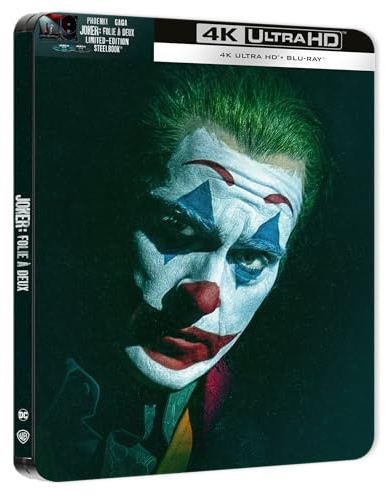 Blu-Ray 4K Uhd Joker Folie A Deux (Steelbook 1) (4K Ultra Hd + Blu-Ray)