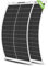 ECO-WORTHY Panel solar flexible de 200 W, 2 unidades, 100 W, 12 V, módulo solar monocristalino con cable para baterías de 12 V, autocaravana, coche, barco, camping