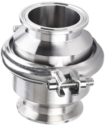 19 25 32 38 51-159 mm 1,5 2 3 4 5 6 Tri Clamp SUS 304 316L Edelstahl Sanitär Rückschlagventil for Heimbrauerei(102mm K119mm,SUS316L)