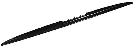 VOBOR Lot de 3 Becquets de Coffre Arrière 52,95 Pouces, Aileron de Coffre Universel pour Automobiles (Grey)