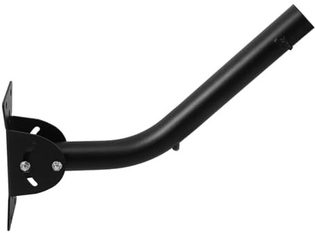 Uonlytech Outdoor Adjustable Weather Station Pole Mounting Bracket Kit for Tv Antenna Installation Roof