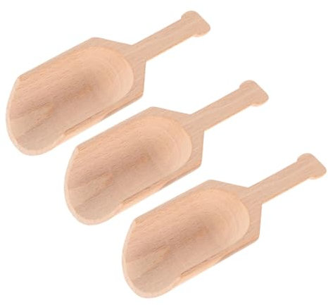 MUCKLILY 1 Juego Cucharas De Multifuncionales Sal Cucharas Reutilizables Condimentos Y Accesorios De Cocina 3 Piezas