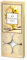 Price's Candles Aladino Lot de 10 bougies chauffe-plat parfumées Vanille