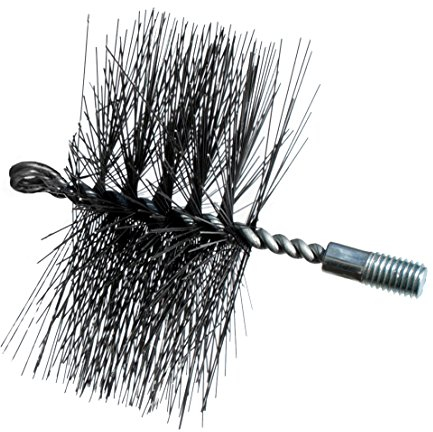 Kesselbürste Heizkesselbürste Ofenbürste Rohrbürsten Schornsteinbesen Kaminbesen Zugbesen (125)