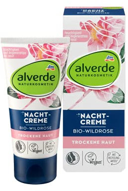alverde Natural Cosmetics Night Cream Wild Rose 50 ml