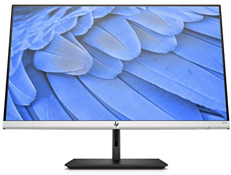 HP - PC 24FH Monitor, Schermo 23,8 FHD IPS, Risoluzione 1920 x 1080, Tecnologia AMD FreeSync, Tempo Risposta 5 ms (con Overdrive), Inclinazione -5 a +25°, Rotazione Base ±45°, HDMI, Argento