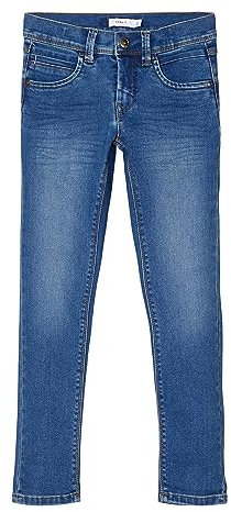 NAME IT Boy's NKMSILAS DNMTAX 2467 Pant NOOS Jeans, Medium Blue Denim, 140
