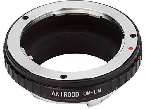 Olympus OM to Leica M Lens Adapter for Olympus OM Mount Lenses to Leica M LM Mount Camera Body