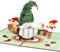 Lovepop® 3D Pop-Up Karte Weihnachten Wichtel Zwerg lustige Grußkarte Weihnachts-Gnom | mit Versteckfach für Geldgeschenke & Gutscheine | inkl. Umschlag | Ausziehbare Notiz