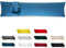 Seitenschläferkissen Bezug 40 x 145 Mikrofaser Premium 2er Set Kissenbezug Deko für Kissen Bett/Sofa Stoff Weicher Resistent Hypoallergen Anti-Milben Kopfkissenbezug Verdecktem Zip Voll Waschbar