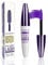 Purple 5D Telescopic Mascara for Eyelashes, Waterproof Smudge-proof Long Lasting Colored Mascara, Voluminous Curling Defining Non-clump Mascara, False Lash Effect Extension Makeup, Cosplay Party Use
