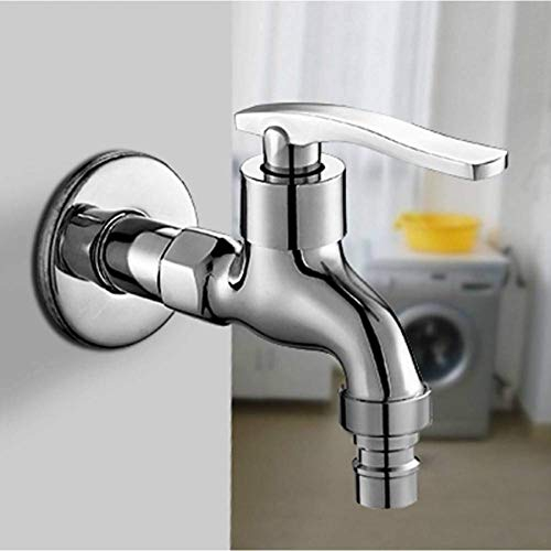 Rubinetto per lavatrice, lavabo, lavello, lunghezza, in ottone, singolo, acqua fredda, muro, rubinetto, da giardino, lungo, lavatrice, rubinetto dell'acqua, lavabo, rubinetteria