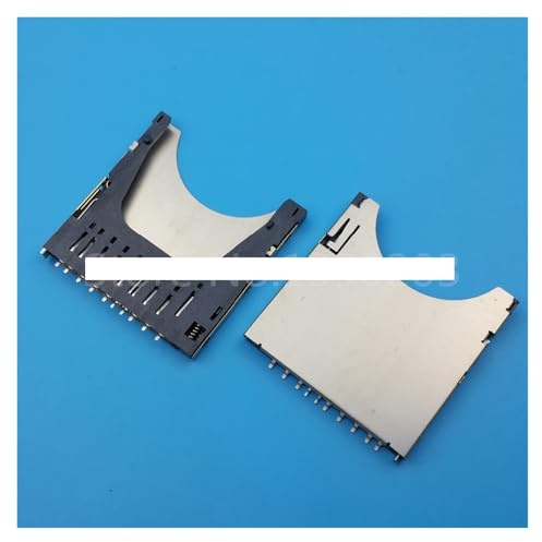 100Pcs PUSH-PUSH Type SD Menory Card Solder Socket Connector PCB NWPNLXEA