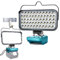 GZYZ LED Akku Lampe Für Makita 18v,174W 6800LM Baustellenlampe,Kabellose Arbeitsleuchte,mit USB- und Typ-C-Ladeanschluss und Niederspannungsschutz, für Gärten, Hinterhöfen, Garagen (keine Batterie)