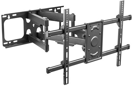 TV Wall Bracket for 37-90 inch LED LCD Flat & Curved Screen, THOR by Labgear Full Motion Heavy Duty TV Wall Mount Holds up to 65KG, Max VESA 600x400mm