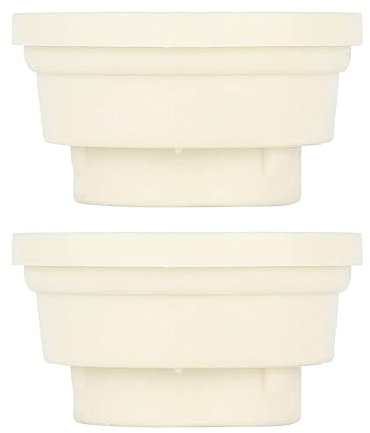 2 Pack Universal Pool Ladder Rubber End Cap Safety Bumper Pool Ladder Replacement Accessories for Underwater Escalator