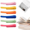 Zernblend 6 Stück Automatische Lesezeichen, Bookmark, Lesezeichen Kinder, Lesezeichen Papier, Lesezeichen, Lesezubehör, Silikon Lesezeichen für Bücher
