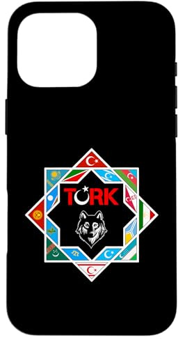 Türkiye bayrak,Kazakhstan,Göktürk,Iyi,Türkei Flagge,Turkey. Hülle für iPhone 16 Pro Max