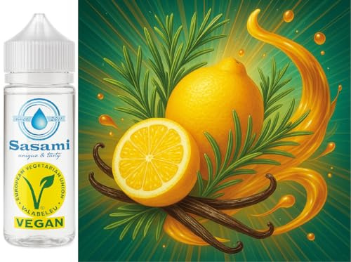 Vanilla Enchantment - vaniglia-rosmarino-limone aroma concentrato - vegano - Sasami - 100ml