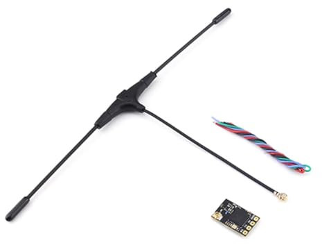 Muuoeou Empfänger mit Hoher Aktualisierungsrate für ELRS 2,4G / 915 MHz Nano RX, Geringe Latenz und Hohe Reichweite für FPV RC Quadcopter Racing Drohnen.