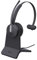 Yealink BH 70 Mono Teams inkl. Ladeständer USB-A, Bluetooth Headset mit Kabel, Schwarz, für Teamarbeit, Microsoft Teams Zertifiziert, Akku bis zu 35 Stunden, Busylight, Überkopf Tragevariante