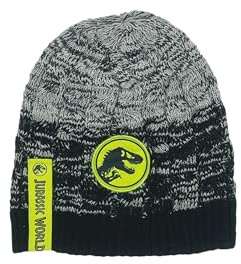 Jurassic World Berretto per bambini | Beanie | piccoli regali per ragazzi | berretto invernale | berretto lavorato a maglia | cappuccio | dinosauro | Dino