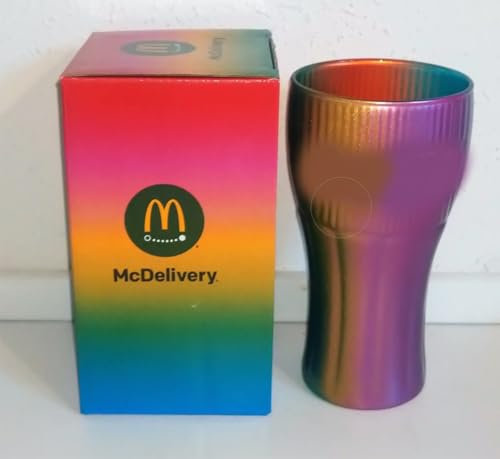 Rahm &AngiesStrickZauber verkauft : Sammelglas/Glas/Limitierte Auflage/Regenbogenglas/Mc Delivery / 2022