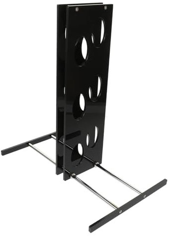 OUNONA Rastrelliera per Vino Creativa per Bottiglie Vino Freestanding Design e Ristoranti Ottimizza Stoccaggio e