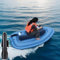 smafoseedding Nuovo Jet Ski Estivo 2025 con Scooter Subacqueo (Opzionale) - Batteria da 10000 mAh,Autonomia di 130 Minuti,9 velocità (3-7 Km/H),Gommone Gonfiabile A Doppia Pinna per Sport Acquatici