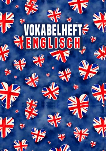 Vokabelheft Englisch A5 2 Spalten liniert mit Mittellinie: Das Vokabelbuch mit allem Wichtigen für die Schule | 111 Seiten mit Lineatur 53