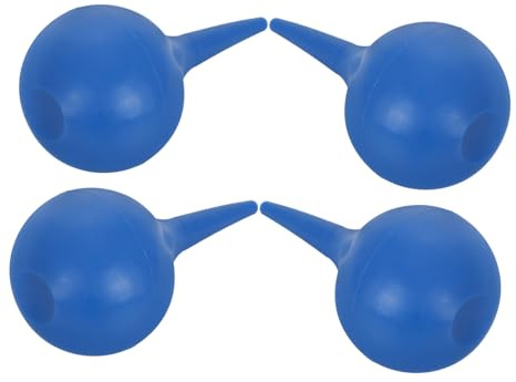 IWOWHERO 4 Stück Ohrspülball Gummiballon Ohrreiniger Sichere Wiederverwendbare Ohrenschmalzentfernung Anpassungsfähiges Reinigungstool für Damen und Herren Kompakt für Reise und Alltag