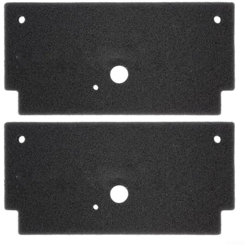 MoSundi Ersatz-Trocknerfilter für BOfor SCH 12022801, Baumwoll-Fusselfilter kompatibel mit Bosch Wäschetrockner, 29,2 x 14,2 x 1,9 cm, 2 Stück