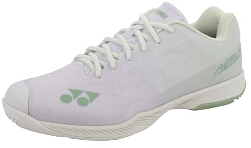 YONEX Aerus Z2 Men Wide 2025 – Breite Badmintonschuhe – Ultraleicht mit Power Cushion – Hallenschuhe Weiß Grün