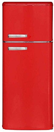 MASTER Frigorifero CLASS280, 246 L,Classe A+, Colore Rosso, 246 Litri, 40 Decibel, Acciaio
