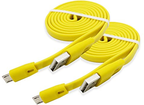 FEIYIU Replacement Charging Charge Cable Cord Compatible with for Logitech UE Boom/Boom 2/ Boom 3 Megaboom, Miniboom, Roll Wireless Speaker and Logitech Headphone -2 Pack