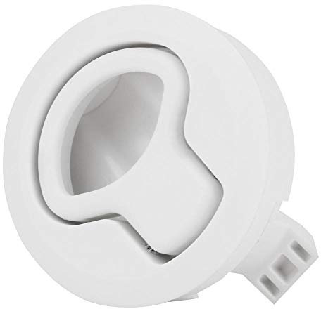 Seadoo Slam Latch - Replacement for Latch Hatch Round Pull White Flush Pull Latch Universal Plastic Flush Pull Hatch Latch Slam Latch Replacement for Rv Marine Boat Rv White (White)