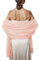 Schal Rosa Stola Damen Festlich für Abendkleid Pashmina Schals Tücher Winter