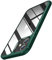 TENDLIN Kompatibel mit iPhone 11 Hülle (Vergilbungsfrei) Crystal Clear Transparent Stoßfest Handyhülle iPhone 11 6,1 Zoll Schutzhülle - Grün