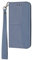 Protective Case for Apple iPhone 6 Plus/iPhone 7 Plus, Heavy Duty Shockproof Flip Leather Phone Case with Hidden Magnet and Card Holder, Woven Splicing Style Pocket Grey