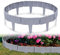 LARS360 Rasenkante Kunststoff 12,5m Beeteinfassung Steinoptik Gartenumrandung Palisade Beeteinfassung Gartenzaun Gartendeko 1 Element (L x H): 25 cm x 23 cm Grau