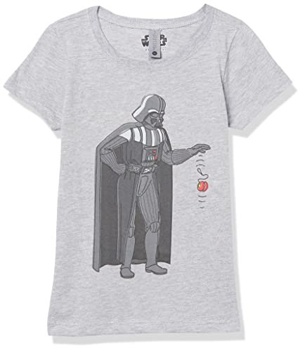 STAR WARS Force Yoyo Mädchen-T-Shirt, kurzärmelig, Athletic meliert, XL
