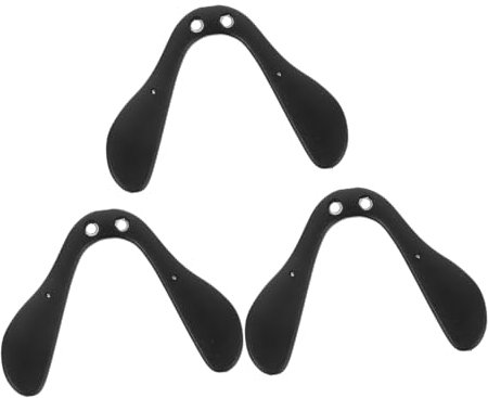 EXCEART 3 StüCk Verstellbare Nasenpads FüR Brillen - Metall & Gummi, Komfortable NasenstüTze FüR Radfahren & Outdoor-Sport