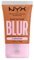 NYX Professional Makeup Weichzeichnende Foundation mit mittlerer Deckkraft und mattem Finish, Bis zu 12 Stunden Pflege und Feuchtigkeit, Mit Niacinamiden, Bare with Me, Farbe: Medium Dark, 1 x 30 ml