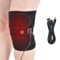 VANANA Heated Knee Brace, Heated Knee Warp Warmer 3 Heating Modes Knee Warmer Wrap for Muscles Joint Pain Comfort, Come with Power Cable, Unisex for Men Women (M, 1, Set)