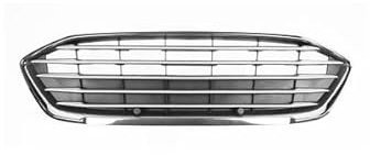 DM Autoteile 100548 Kühlergrill Kühlergitter Grill kompatibel für Ford Focus IV Turnier HN HP HM Bj. ab 2018