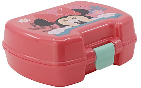 Pequeña sandwichera infantil de Minnie Mouse